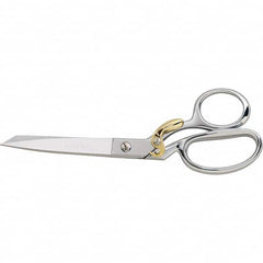 Gingher - Scissors & Shears Blade Material: Forged Steel; Double-Plated Chrome-Over-Nickel Finish Applications: Sewing; Fabric - Industrial Tool & Supply