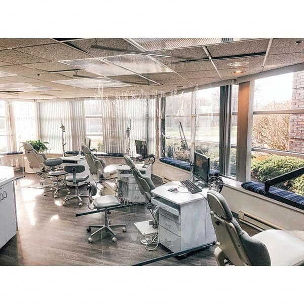 Goff's Enterprises - 72" x 61" Partition & Panel System-Social Distancing Barrier - Industrial Tool & Supply