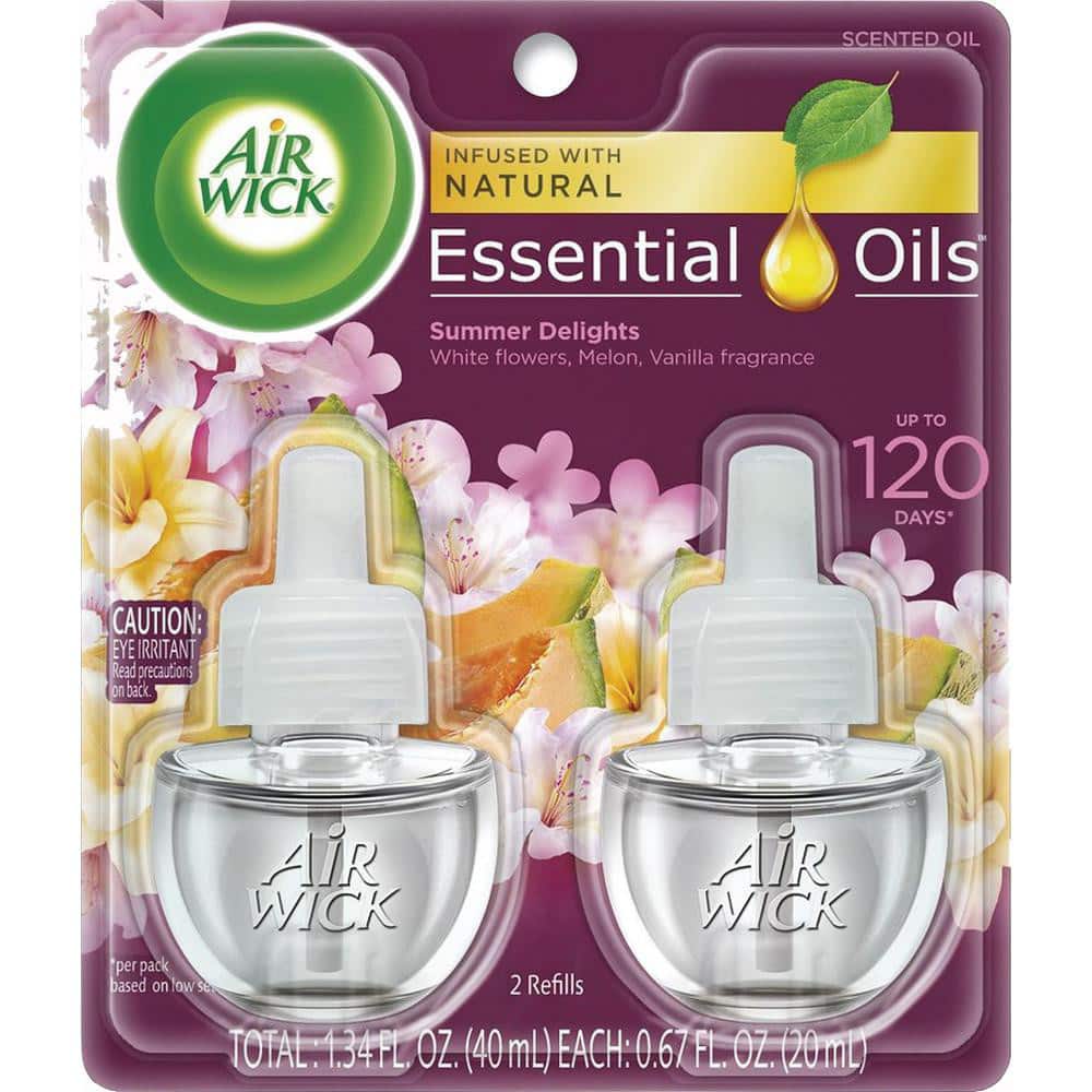 0.67OZ SUMMER 2/PK LIFE SCENTS OIL REFILLS Scented Oil