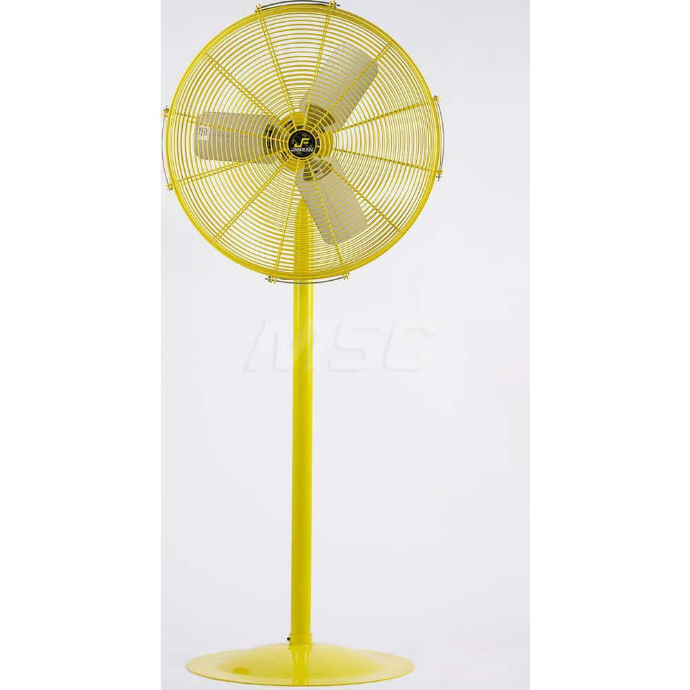 Industrial Circulation Fan: 20″ Dia, 2,833 CFM 115V, 1/4 hp, 1 Phase, 2 Speed, Pedestal Stand Mount