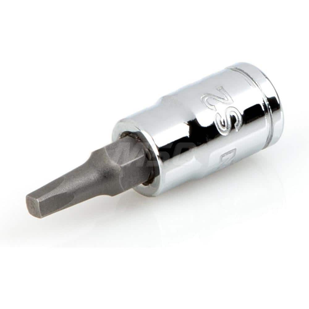 1/4 Inch Drive x S2 Square Recess Bit Socket