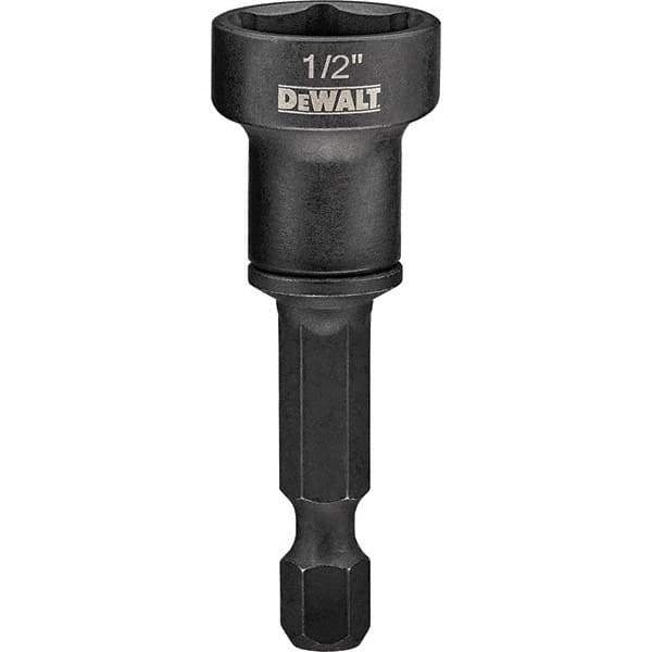DeWALT - Power & Impact Screwdriver Bits & Holders Bit Type: Magnetic Nut Driver Hex Size (Inch): 1/2 - Industrial Tool & Supply