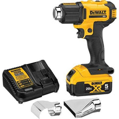 DeWALT - Heat Guns & Blowers Type: Heat Gun Heat Setting (Deg F): 550-990 - Industrial Tool & Supply