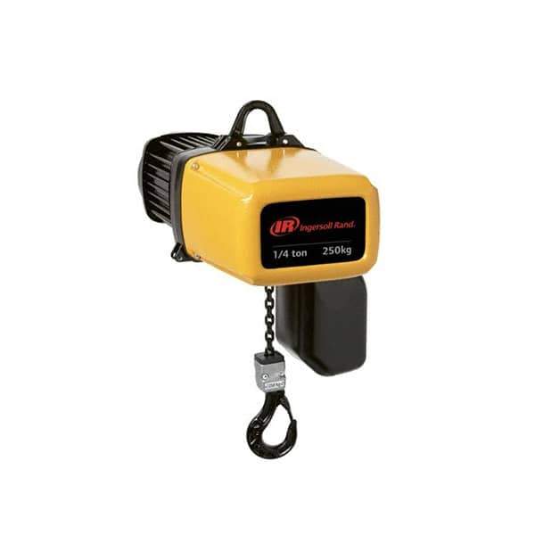 Ingersoll-Rand - Electric Hoists   Type: Electric Chain Hoist    Load Capacity (Ton): 0.25 - Industrial Tool & Supply