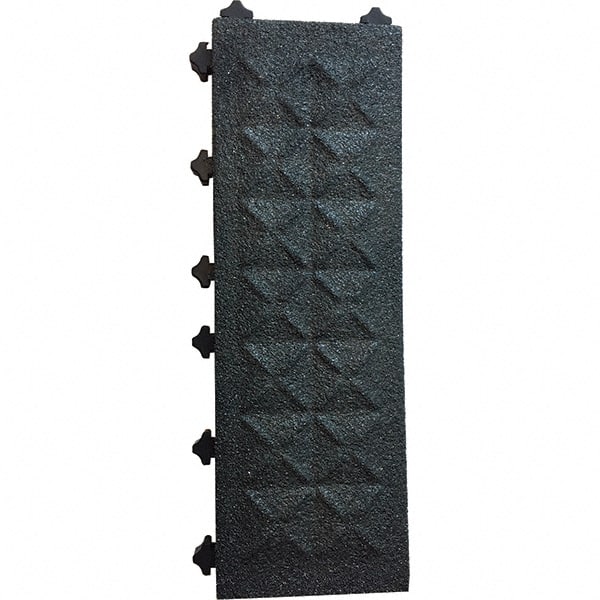 Ergo Advantage - 6" Long x 18" Wide x 1" Thick, Anti-Fatigue Modular Matting Anti-Fatigue Flooring - Industrial Tool & Supply