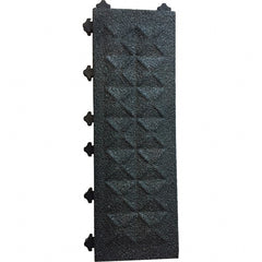 Ergo Advantage - 6" Long x 18" Wide x 1" Thick, Anti-Fatigue Modular Matting Anti-Fatigue Flooring - Industrial Tool & Supply