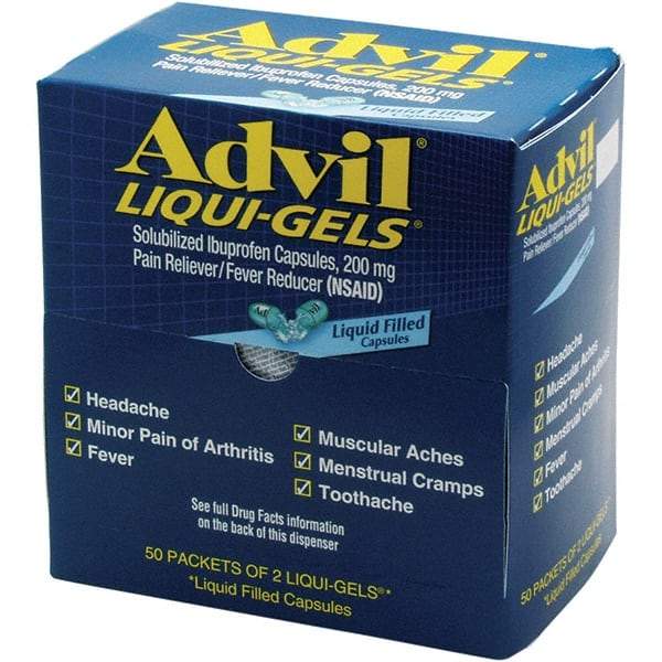 Medique - Advil Gel - Headache & Pain Relief - Industrial Tool & Supply