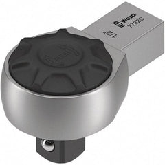 Wera - 1/2" Square Ratching Torque Wrench Interchangeable Head - Industrial Tool & Supply