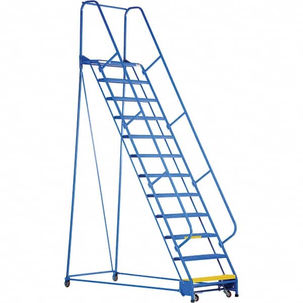 Vestil - 156" High 350 Lb Capacity 12 Step Ladder - Industrial Tool & Supply