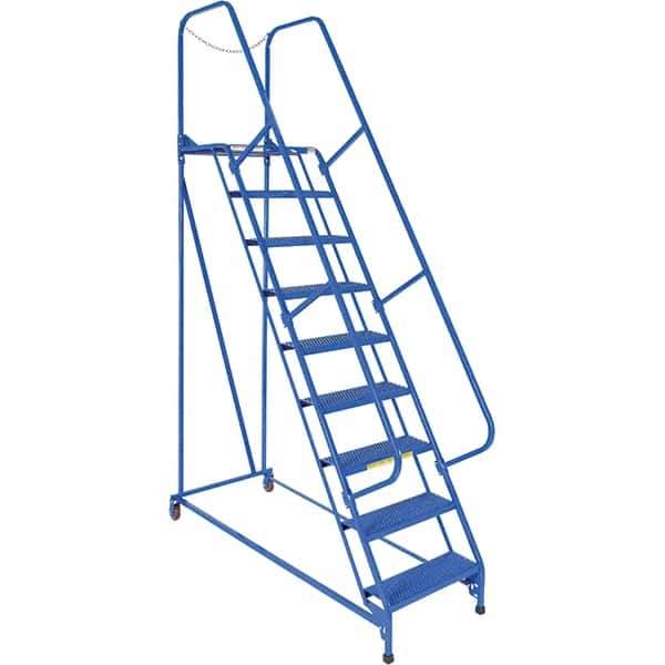 Vestil - Maintenance Ladder - Blue, Use with Ladders Above 32' - Industrial Tool & Supply