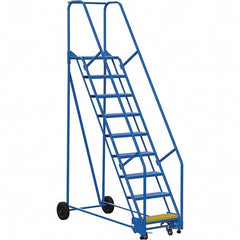 Vestil - 120" High 350 Lb Capacity 9 Step Ladder - Industrial Tool & Supply