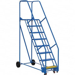 Vestil - 110" High 350 Lb Capacity 8 Step Ladder - Industrial Tool & Supply
