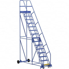Vestil - 186" High 350 Lb Capacity 15 Step Ladder - Industrial Tool & Supply