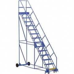 Vestil - 176" High 350 Lb Capacity 14 Step Ladder - Industrial Tool & Supply