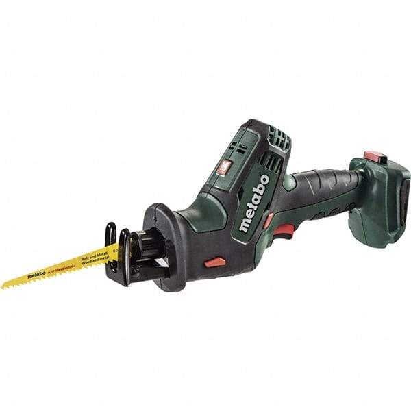 Metabo - Cordless Reciprocating Saws Voltage: 18.0 Battery Chemistry: Lithium-Ion - Industrial Tool & Supply