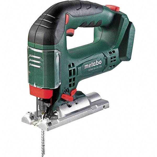 Metabo - Cordless Jigsaws Voltage: 18 Strokes per Minute: 2700 - Industrial Tool & Supply