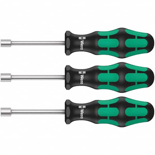 Wera - Nutdriver Sets Tool Type: Nut Driver Set System of Measurement: Inch/Metric - Industrial Tool & Supply