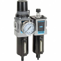 Wilkerson - Filter, Regulator & Lubricator (FRL) Units Configuration: 2 Pc. Filter/Regulator-Lubricator Body Type: Compact - Industrial Tool & Supply