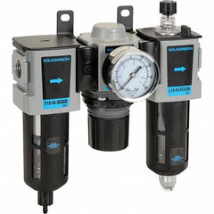 Wilkerson - Filter, Regulator & Lubricator (FRL) Units Configuration: 3 Pc. Filter-Regulator-Lubricator Body Type: Compact - Industrial Tool & Supply