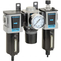 Wilkerson - Filter, Regulator & Lubricator (FRL) Units Configuration: 3 Pc. Filter-Regulator-Lubricator Body Type: Compact - Industrial Tool & Supply