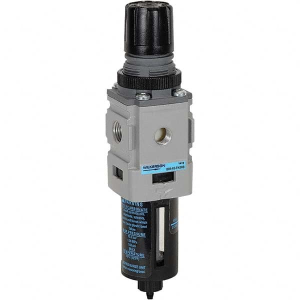 Wilkerson - Filter, Regulator & Lubricator (FRL) Units Configuration: 1 Pc. Filter/Regulator Body Type: Miniature - Industrial Tool & Supply