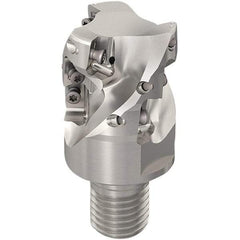 Seco - 40mm Cut Diam, 33mm Max Depth of Cut, 20mm Shank Diam, 50mm OAL, Indexable Square Shoulder Slot Milling End Mill - XO.X12.. Inserts, M20 Modular Connection, 90° Lead Angle, Through Coolant, Series 217.69-12-Helical - Industrial Tool & Supply