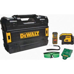 DeWALT - Level Kits Level Kit Type: 3 Spot Laser & Laser Distance Measurer Kit Maximum Measuring Range (Feet): 100 - Industrial Tool & Supply