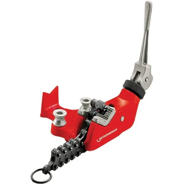 Rothenberger - 1/8" to 2-1/2" Pipe Capacity, Chain Pipe Vise - Industrial Tool & Supply