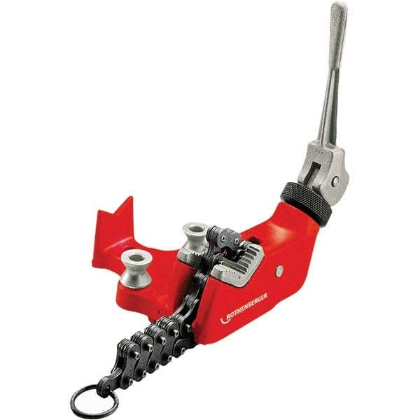 Rothenberger - 1/8" to 6" Pipe Capacity, Chain Pipe Vise - Industrial Tool & Supply