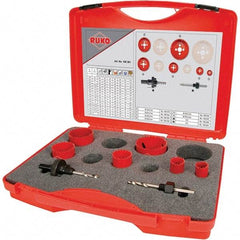 Rothenberger - Hole Saw Kits Minimum Saw Diameter (Inch): 3/4 Maximum Saw Diameter (Inch): 2-1/2 - Industrial Tool & Supply
