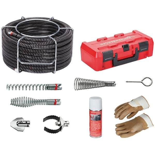 Rothenberger - Drain Cleaning Machine Cutters & Accessories Type: Tool Kit for Drain Cleaner For Use With Machines: Rothenberger R600 Drain Cleaner - Industrial Tool & Supply