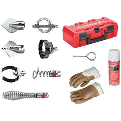 Rothenberger - Drain Cleaning Machine Cutters & Accessories Type: Tool Kit for Drain Cleaner For Use With Machines: Rothenberger R600 Drain Cleaner - Industrial Tool & Supply
