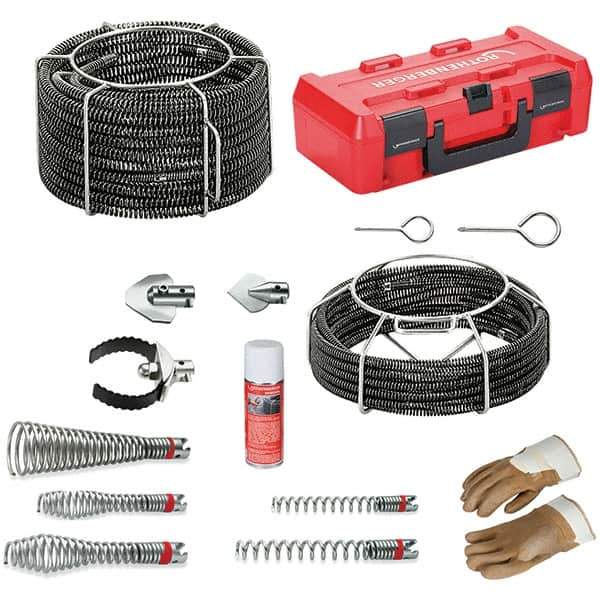 Rothenberger - Drain Cleaning Machine Cutters & Accessories Type: Tool Kit for Drain Cleaner For Use With Machines: Rothenberger R600 Drain Cleaner - Industrial Tool & Supply