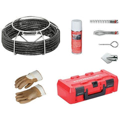Rothenberger - Drain Cleaning Machine Cutters & Accessories Type: Tool Kit for Drain Cleaner For Use With Machines: Rothenberger R600 Drain Cleaner - Industrial Tool & Supply