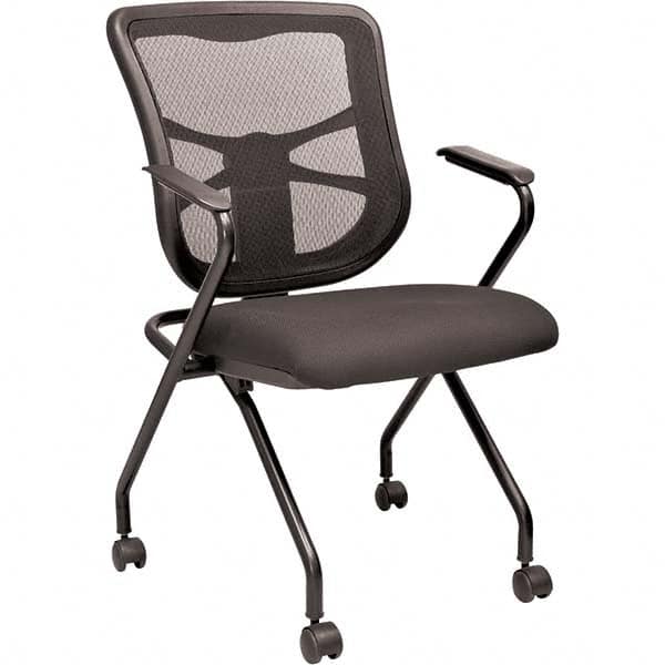ALERA - Stacking Chairs Type: Stack Chair Seating Area Material: Fabric - Industrial Tool & Supply