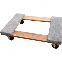 Vestil - 900 Lb Capacity Hardwood/Carpet Dolly - 24" Long x 16" Wide - Industrial Tool & Supply