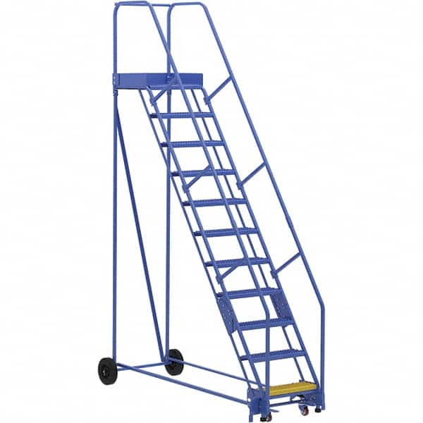 Vestil - 140" High 350 Lb Capacity 11 Step Ladder - Industrial Tool & Supply