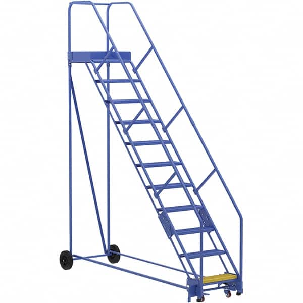 Vestil - 140" High 350 Lb Capacity 11 Step Ladder - Industrial Tool & Supply