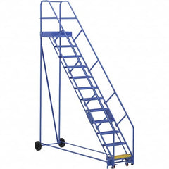 Vestil - 156" High 350 Lb Capacity 12 Step Ladder - Industrial Tool & Supply
