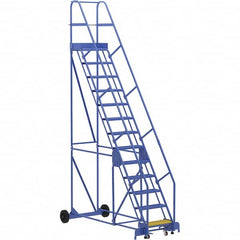 Vestil - 166" High 350 Lb Capacity 13 Step Ladder - Industrial Tool & Supply