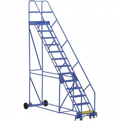 Vestil - 166" High 350 Lb Capacity 13 Step Ladder - Industrial Tool & Supply