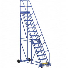 Vestil - 176" High 350 Lb Capacity 14 Step Ladder - Industrial Tool & Supply