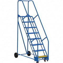 Vestil - 110" High 350 Lb Capacity 8 Step Ladder - Industrial Tool & Supply