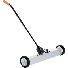 Vestil - 28-1/2" Long Magnetic Sweeper with Wheels - Industrial Tool & Supply
