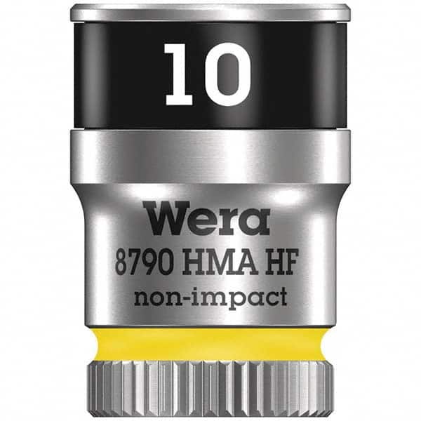 Wera - Specialty Sockets Type: Shallow Socket Size (mm): 10.0 - Industrial Tool & Supply