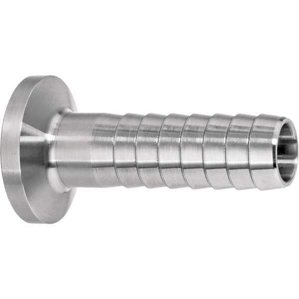 Value Collection - Sanitary Stainless Steel Pipe Fittings Type: Barbed Hose Adapter Style: Quick-Clamp - Industrial Tool & Supply