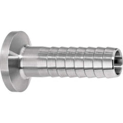 Value Collection - Sanitary Stainless Steel Pipe Fittings Type: Barbed Hose Adapter Style: Quick-Clamp - Industrial Tool & Supply
