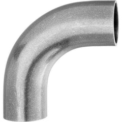 Value Collection - Sanitary Stainless Steel Pipe Fittings Type: 90 Elbow Style: Butt Weld - Industrial Tool & Supply