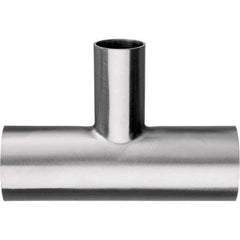 Value Collection - Sanitary Stainless Steel Pipe Fittings Type: Tee Reducer Style: Butt Weld - Industrial Tool & Supply