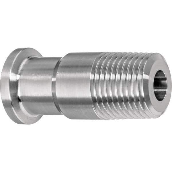 Value Collection - Sanitary Stainless Steel Pipe Fittings Type: Male Straight Style: Quick-Clamp - Industrial Tool & Supply